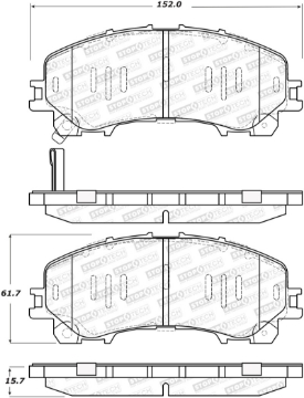 Picture of StopTech Street Brake Pads - Front
