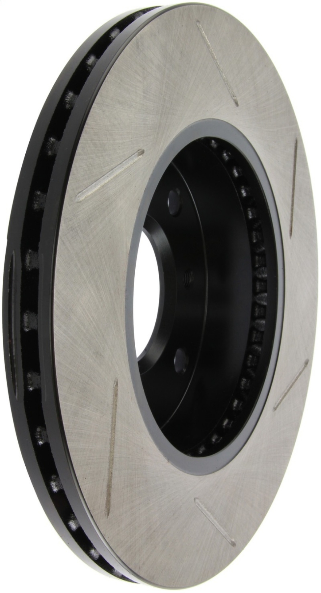 Picture of StopTech Power Slot Slotted 89-1/94 240SX w/ ABS / 7/96-98 240SX 4 Lug Front Right Rotor