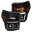 Picture of ANZO 11-16 Ford F-150 Super Duty Projector Headlights w/ U-Bar Switchback Black w/ Amber