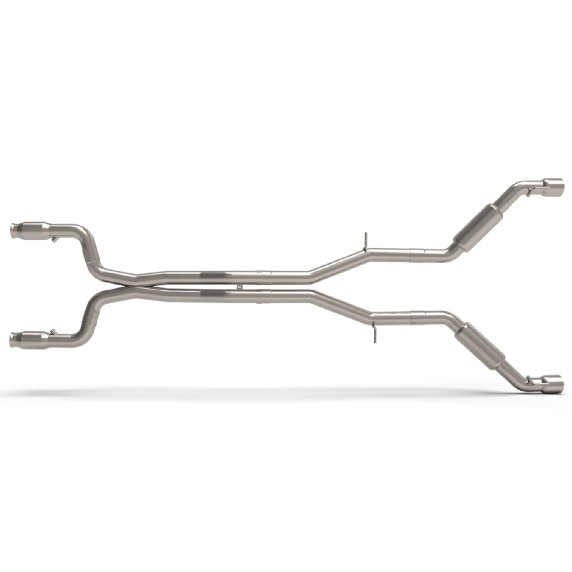 Picture of Kooks 16+ Chevy Camaro SS 6-2L 3in Catted Strt Screamer Full Exhaust w-Dual Tip Use w-Kooks Header