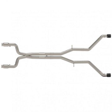 Picture of Kooks 16+ Chevy Camaro SS 6-2L 3in Catted Muff Delete Full Exhaust w-Blk Tips Use w-Kooks Headers