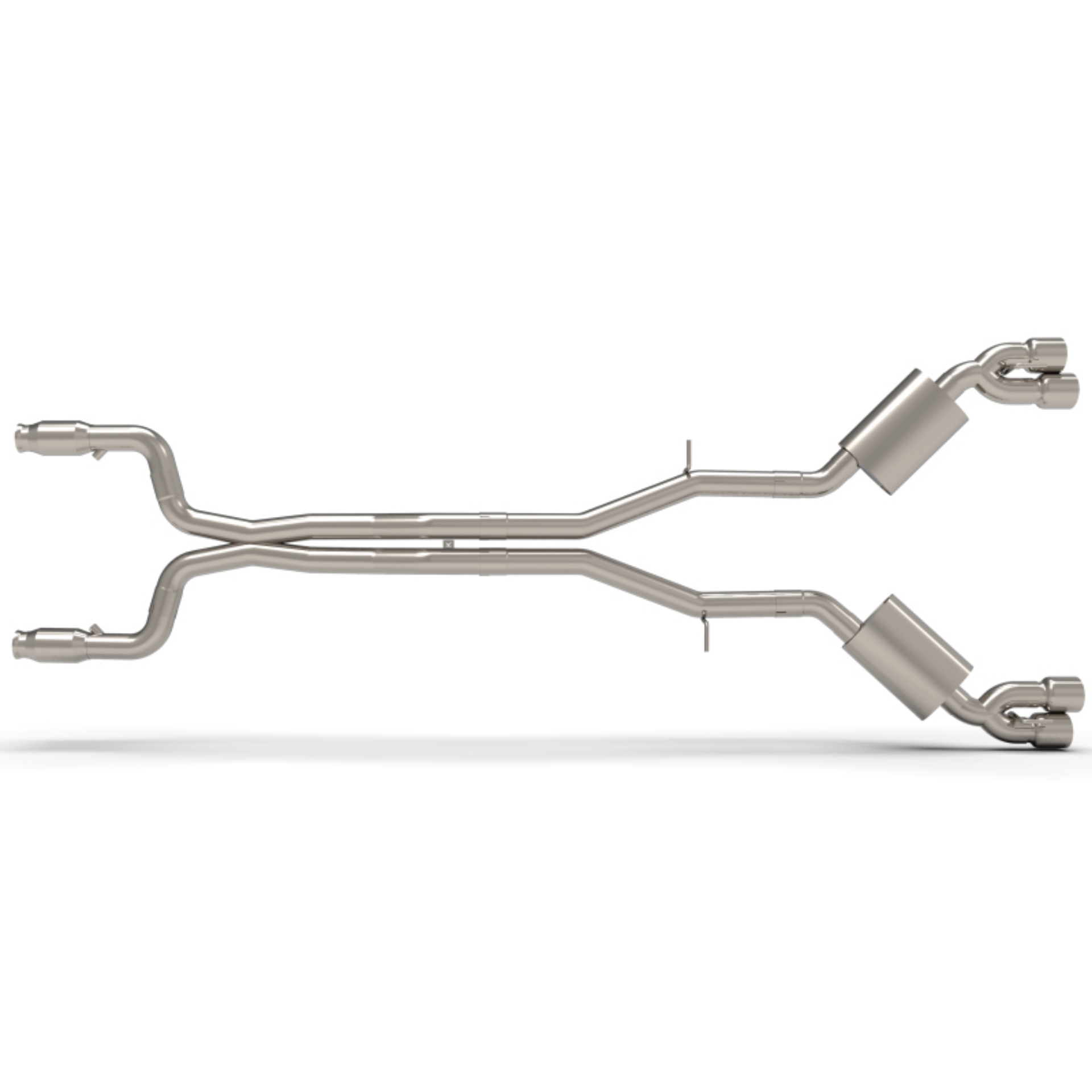 Picture of Kooks 2016+ Chevrolet Camaro SS LT1 6-2L 3in Exhaust w- 3in Cat Pipes - X Pipe Conn to LT Headers