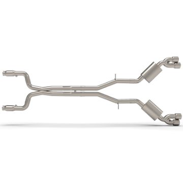 Picture of Kooks 2016+ Chevrolet Camaro SS LT1 6-2L 3in Exhaust w- 3in Cat Pipes - X Pipe Conn to LT Headers