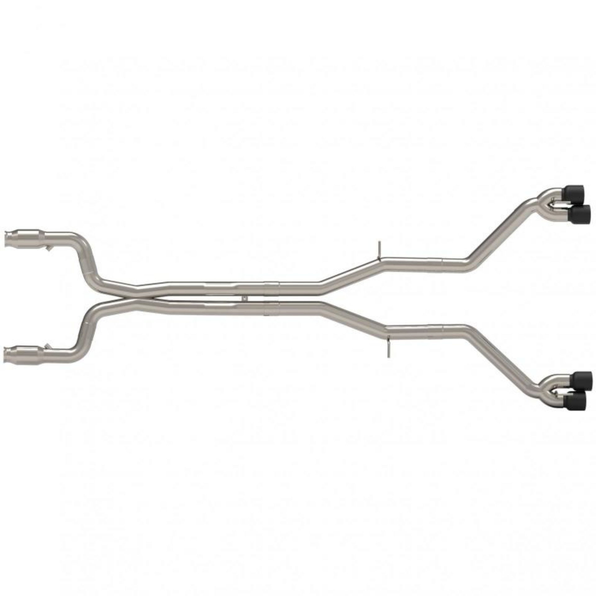Picture of Kooks 16+ Chevy Camaro SS 6-2L 3in Catted Muff Delete Full Exhaust w-Blk Tips Use w-Kooks Headers