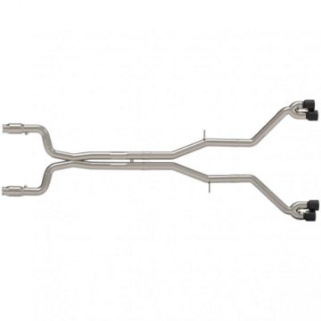 Picture of Kooks 16+ Chevy Camaro SS 6-2L 3in Catted Muff Delete Full Exhaust w-Blk Tips Use w-Kooks Headers