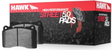 Picture of Hawk 07-10 Fiat Grande Punto (Latin American Models) HPS 5.0 Street Rear Brake Pads