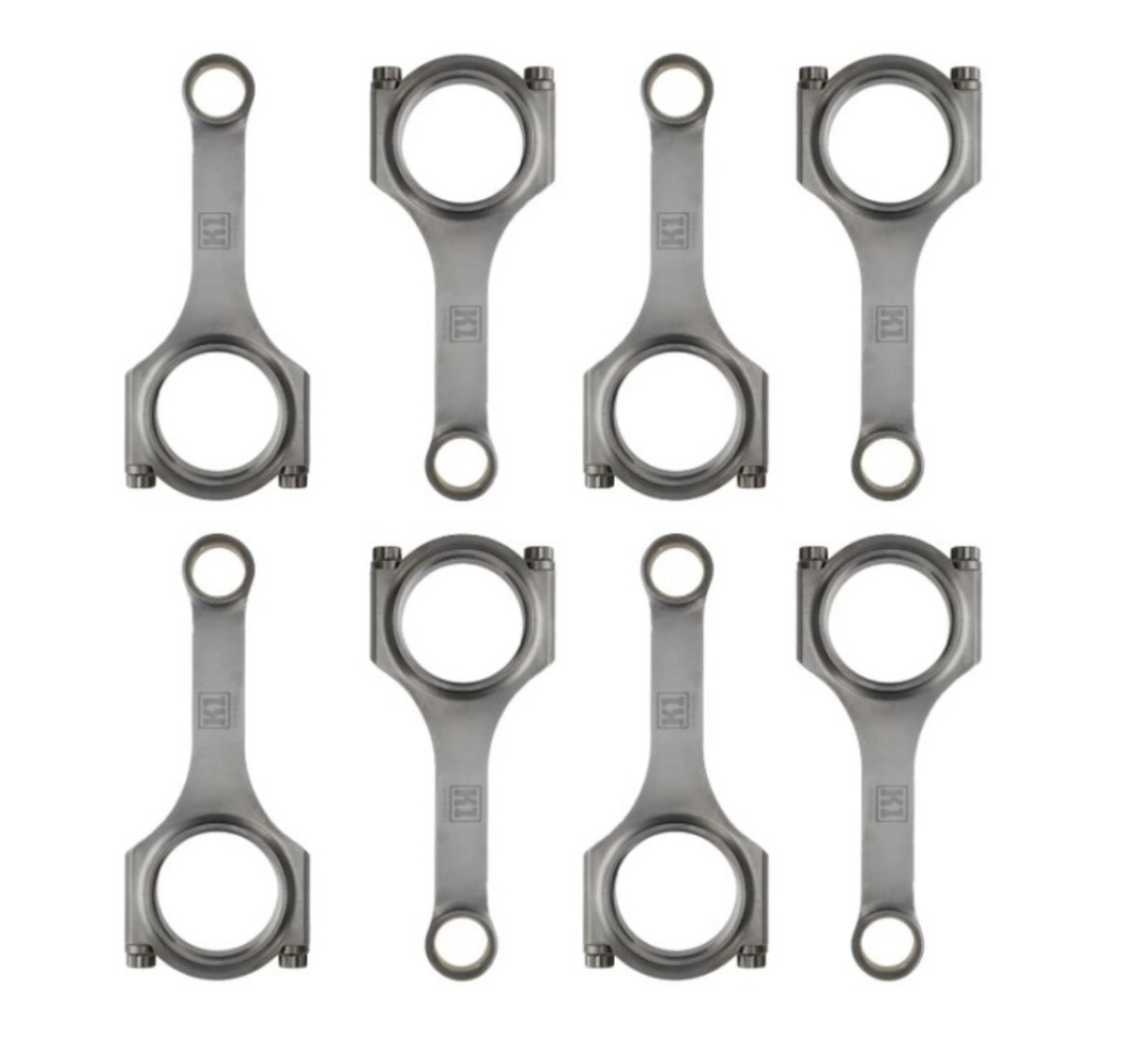 Picture of K1 Technologies Chevy LS 6.098in. / .945 Pin H-Beam Connecting Rod Kit - Set of 8