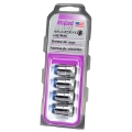 Picture of McGard SplineDrive Lug Nut (Cone Seat) M12X1.5 / 1.24in. Length (4-Pack) - Blue Cap (Req. Tool)