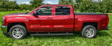 Picture of N-Fab Growler Fleet 15-18 Chevy/GMC Colorado/Canyon Quad Cab - Cab Length - Tex. Black