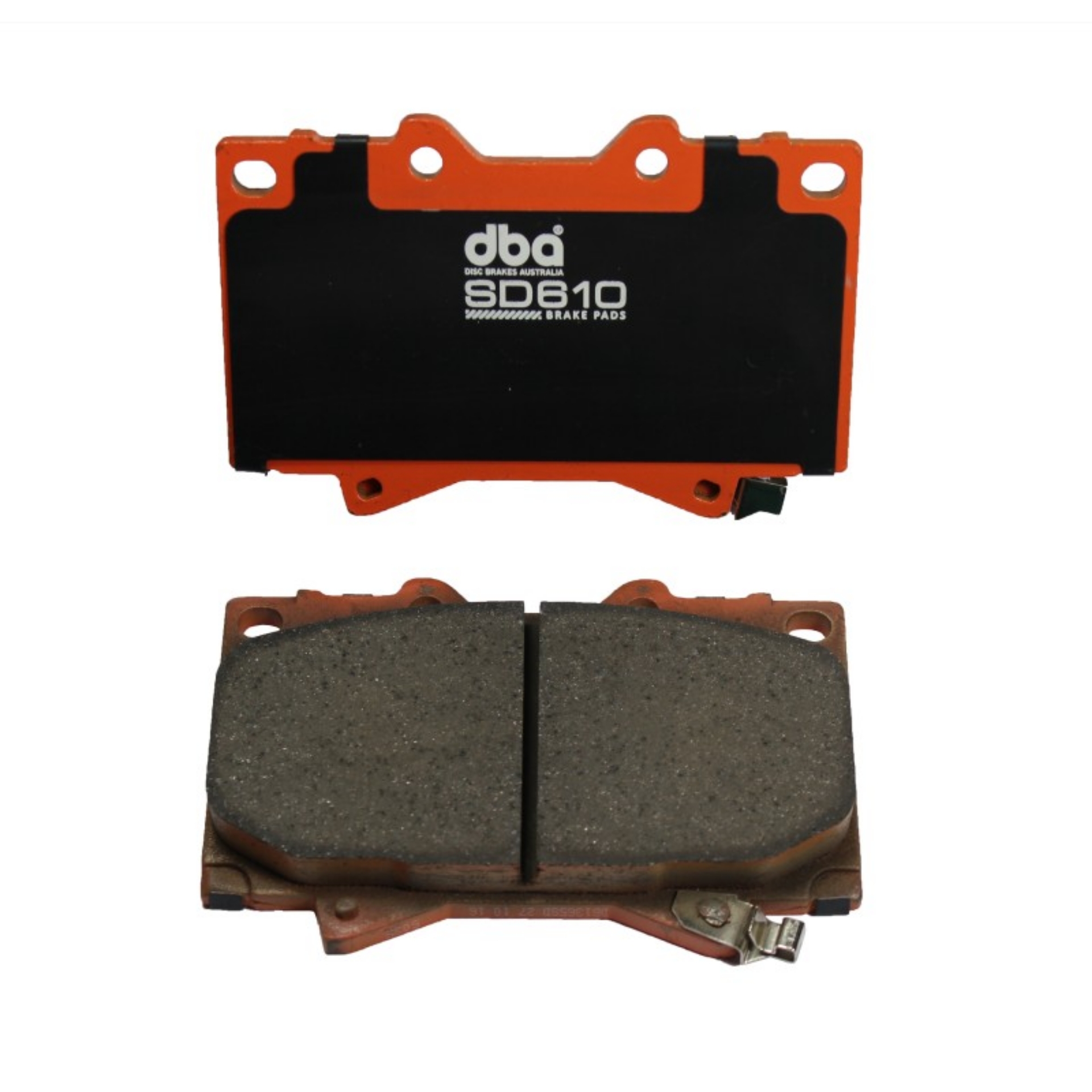 Picture of DBA 13-16 Scion FR-S / 13-15 Subaru BRZ w/ Vented Rear Disc Brakes SD610 Rear Brake Pads