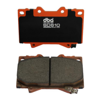Picture of DBA 13-16 Scion FR-S / 13-15 Subaru BRZ w/ Vented Rear Disc Brakes SD610 Rear Brake Pads