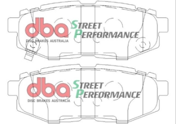 Picture of DBA 13-16 Scion FR-S / 13-15 Subaru BRZ w/ Vented Rear Disc Brakes SD610 Rear Brake Pads