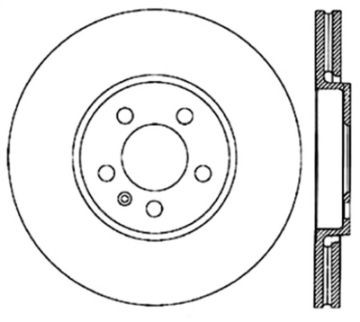 Picture of StopTech Slotted & Drilled Sport Brake Rotor