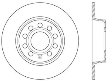Picture of StopTech Slotted & Drilled Sport Brake Rotor