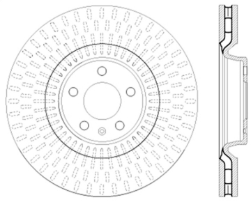 Picture of StopTech Slotted & Drilled Sport Brake Rotor