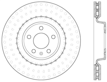 Picture of StopTech Slotted & Drilled Sport Brake Rotor