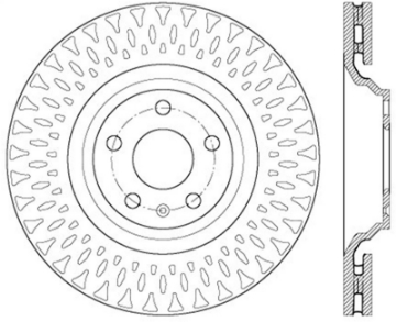 Picture of StopTech Slotted & Drilled Sport Brake Rotor
