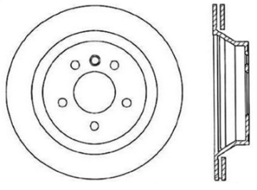 Picture of StopTech Slotted & Drilled Sport Brake Rotor