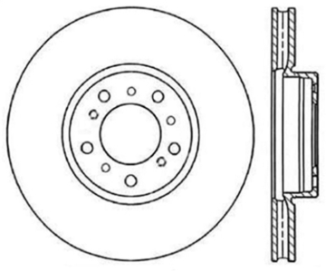Picture of StopTech Slotted & Drilled Sport Brake Rotor