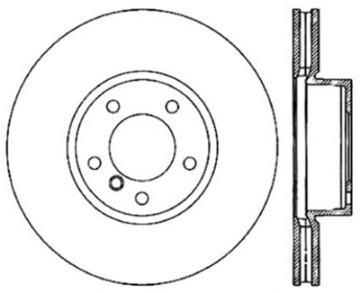Picture of StopTech Slotted & Drilled Sport Brake Rotor