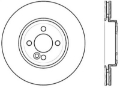 Picture of StopTech Slotted & Drilled Sport Brake Rotor 07-13 Mini Cooper