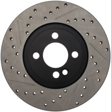 Picture of StopTech Slotted & Drilled Sport Brake Rotor 07-13 Mini Cooper
