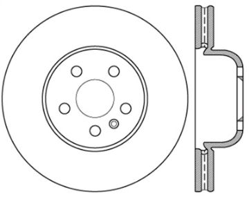Picture of StopTech Slotted & Drilled Sport Brake Rotor