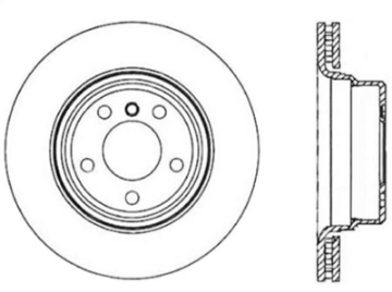 Picture of StopTech Slotted & Drilled Sport Brake Rotor