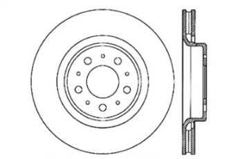 Picture of StopTech Slotted & Drilled Sport Brake Rotor