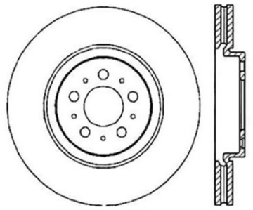 Picture of StopTech Slotted & Drilled Sport Brake Rotor
