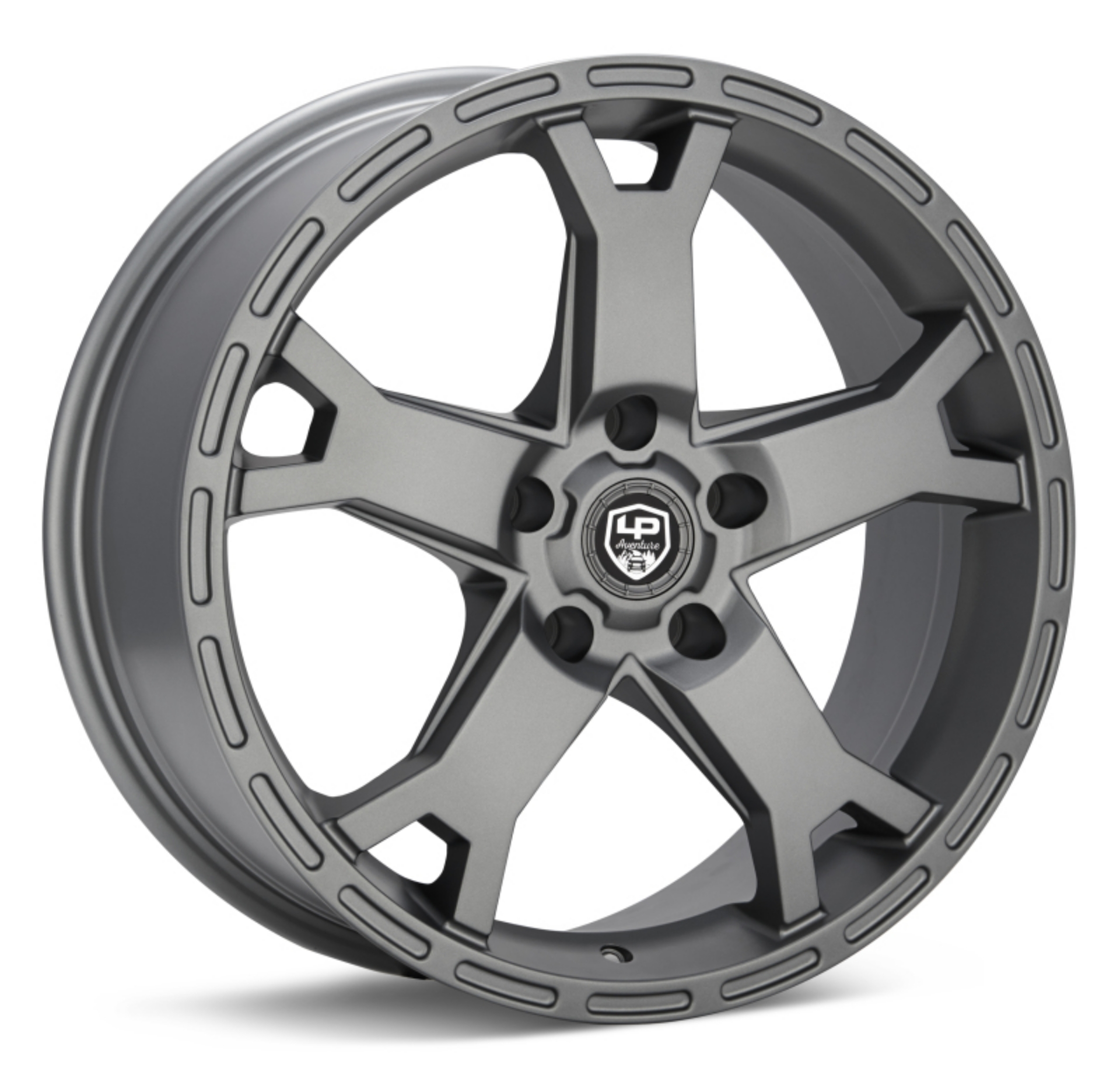 Picture of LP Aventure LP2 18x8 5-112 ET38 Matte Grey Wheel