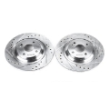 Picture of Power Stop 01-05 Mazda Miata Rear Evolution Drilled & Slotted Rotors - Pair