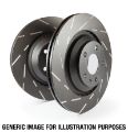 Picture of EBC 95-00 Ford Contour 2-0 USR Slotted Front Rotors