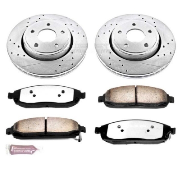 Picture of Power Stop 06-10 Jeep Commander Front Z36 Truck & Tow Brake Kit