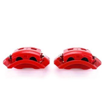 Picture of Power Stop 00-01 Dodge Ram 1500 Front Red Calipers w-Brackets - Pair