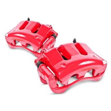 Picture of Power Stop 00-01 Dodge Ram 1500 Front Red Calipers w-Brackets - Pair