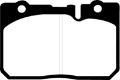 Picture of EBC 95-00 Lexus LS400 4-0 Greenstuff Front Brake Pads