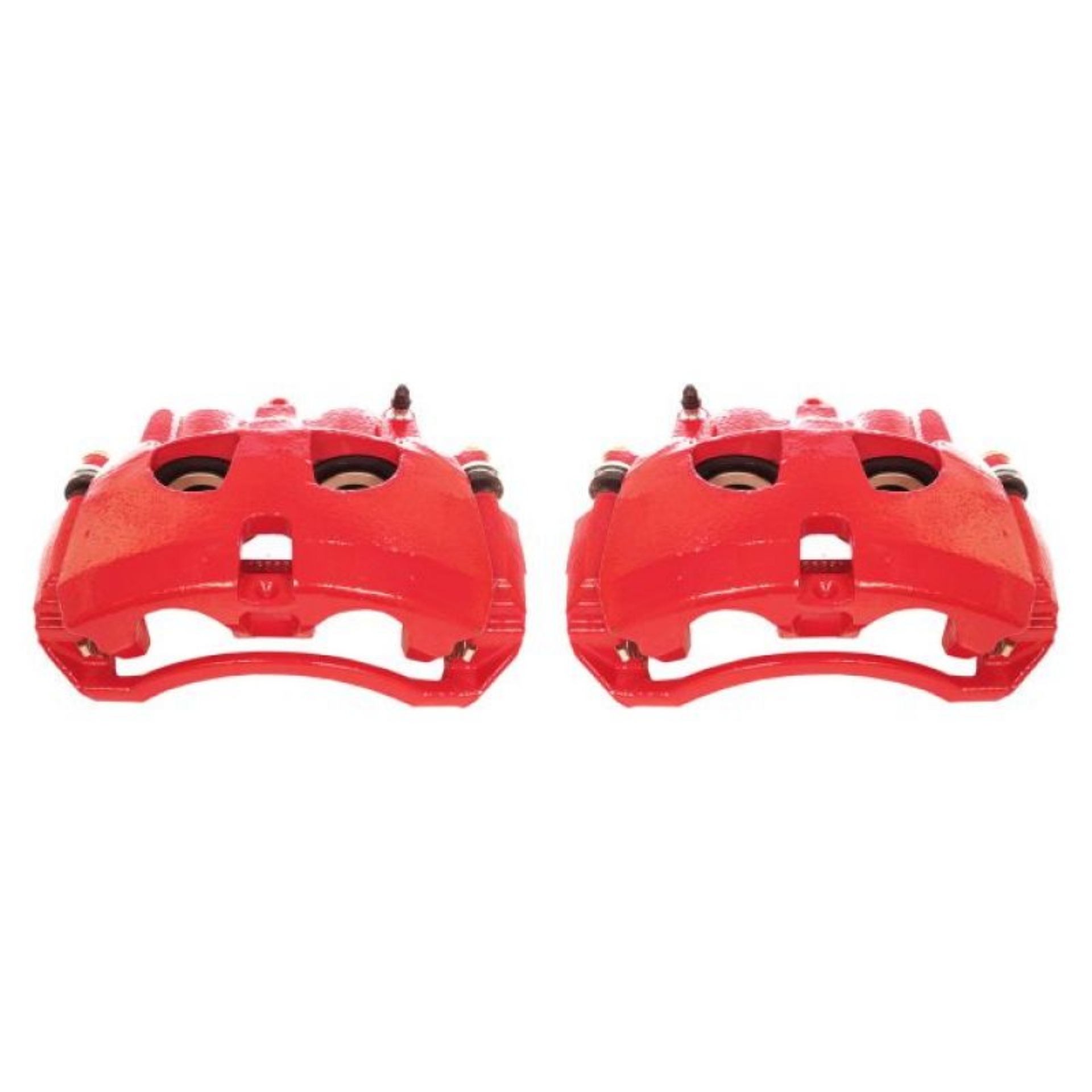Picture of Power Stop 09-10 Dodge Ram 2500 Front Red Calipers w-Brackets - Pair