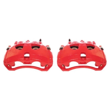 Picture of Power Stop 09-10 Dodge Ram 2500 Front Red Calipers w-Brackets - Pair