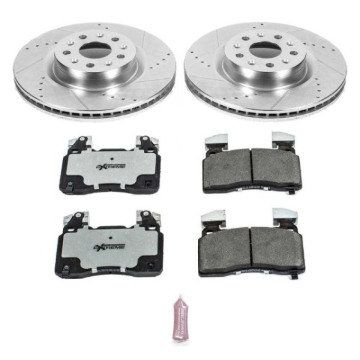 Picture of Power Stop 16-18 Cadillac CT6 Front Z26 Street Warrior Brake Kit
