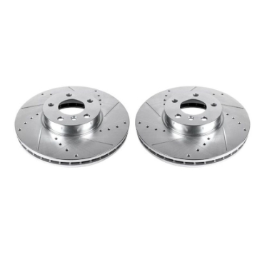 Picture of Power Stop 07-18 BMW X5 Front Evolution Drilled & Slotted Rotors - Pair