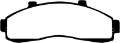 Picture of EBC 95-01 Ford Explorer 4-0 2WD Greenstuff Front Brake Pads
