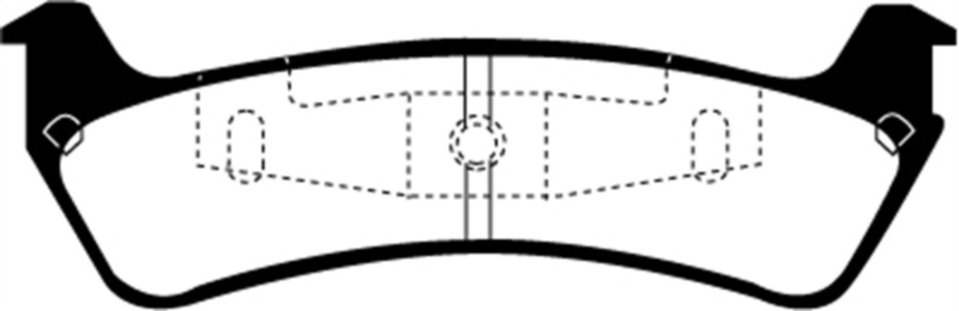 Picture of EBC 95-01 Ford Explorer 4-0 2WD Ultimax2 Rear Brake Pads