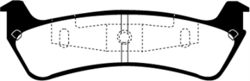 Picture of EBC 95-01 Ford Explorer 4-0 2WD Ultimax2 Rear Brake Pads
