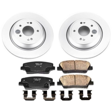 Picture of Power Stop 11-16 Hyundai Equus Rear Z17 Evolution Geomet Coated Brake Kit