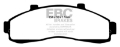 Picture of EBC 95-01 Ford Explorer 4-0 2WD Yellowstuff Front Brake Pads