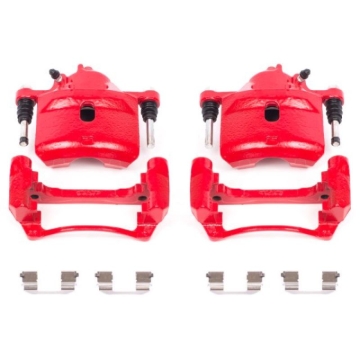 Picture of Power Stop 98-02 Honda Accord Front Red Calipers w-Brackets - Pair