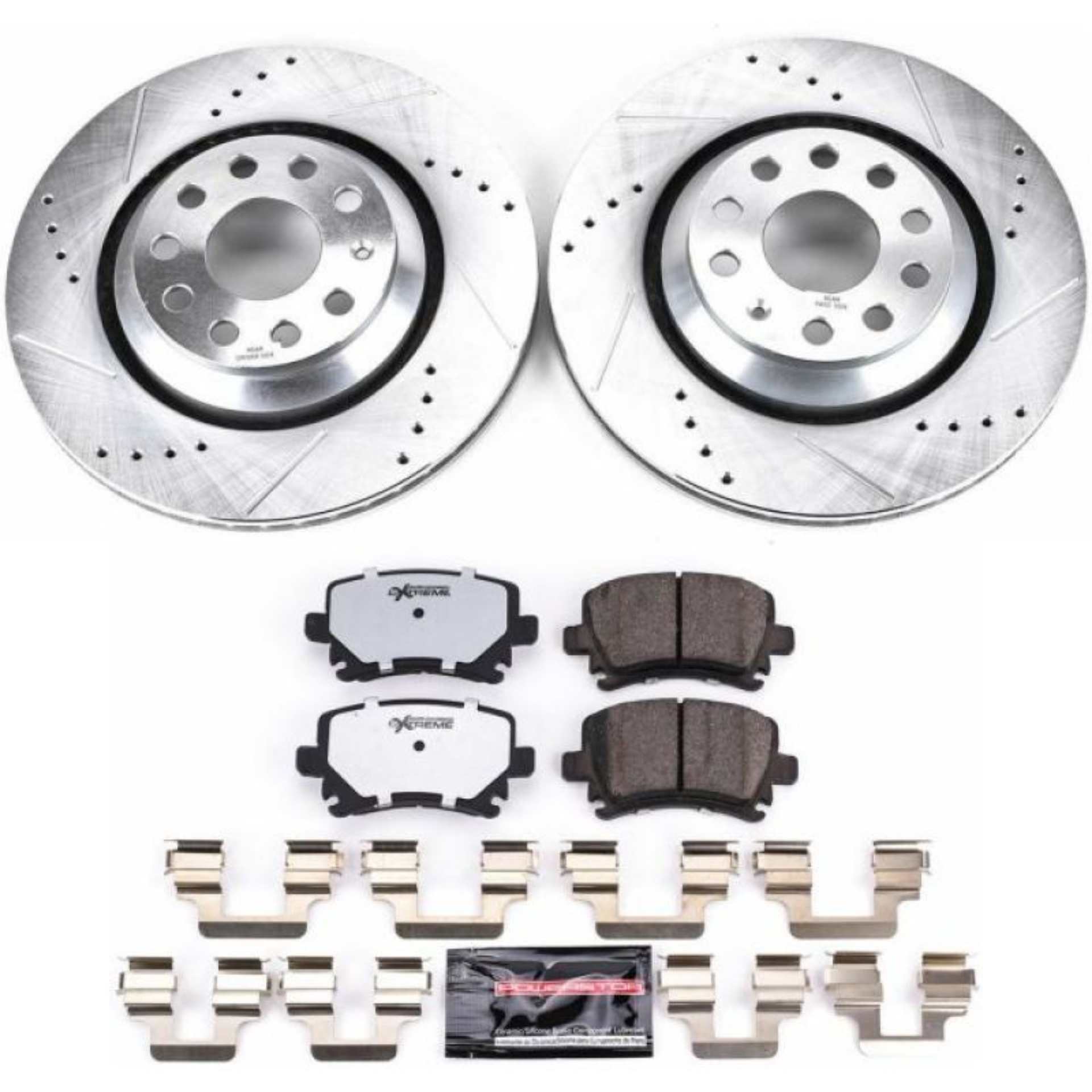 Picture of Power Stop 09-17 Volkswagen CC Rear Z26 Street Warrior Brake Kit