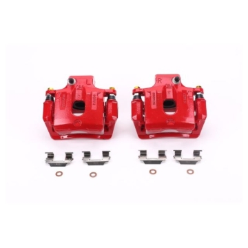 Picture of Power Stop 08-16 Buick Enclave Rear Red Calipers w-Brackets - Pair