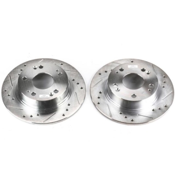 Picture of Power Stop 04-08 Acura TSX Rear Evolution Drilled & Slotted Rotors - Pair